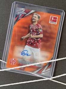Bundesliga 24/25 Topps Cromo - Refractor Naranja - Nelson Weiper Auto /25 Mainz - Imagen 1 de 3