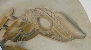 Vintage 12” Rubber Spin Casting Mold Beautiful Ornate Chunky Brooch Applique - Picture 1 of 12