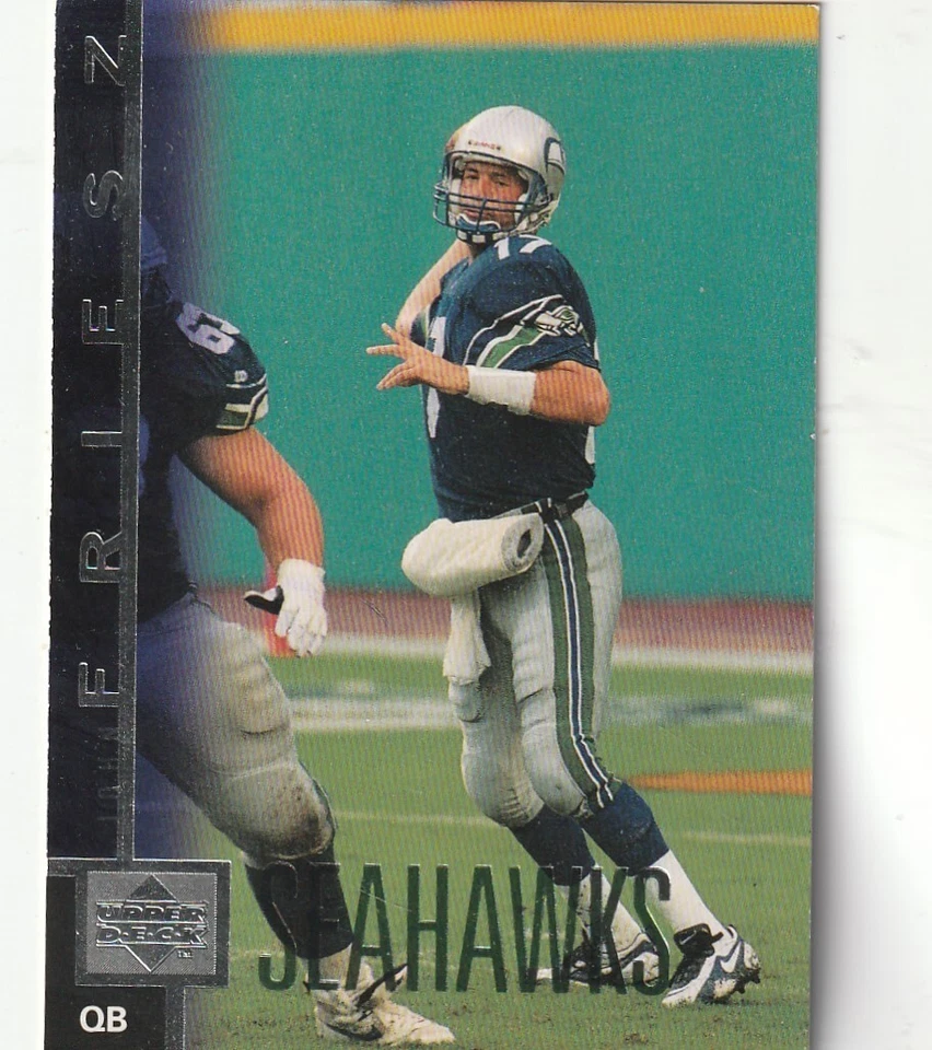 FREE SHIPPING-MINT-1997 Upper Deck John Friesz #276 SEAHAWKS - Image 1 of 1