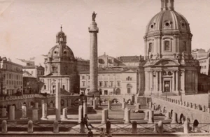 Vintage Photograph Italy, Roma Landscape, Forum 1901 - Picture 1 of 8