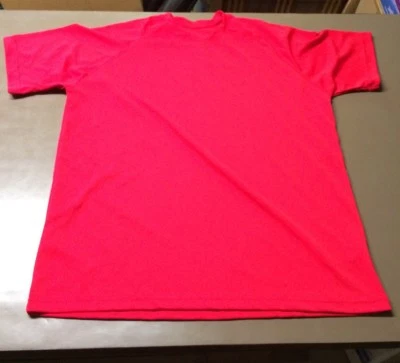 Camiseta Atlética Adulto Hombre Manga Corta Poliéster Lote De 17 Tallas Surtidas Nueva Foto 1 de 4