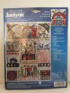 NEW Vintage 2003 Janlynn OLD McDONALD Counted Cross Stitch Kit Sampler 023-0115 - Picture 1 of 4