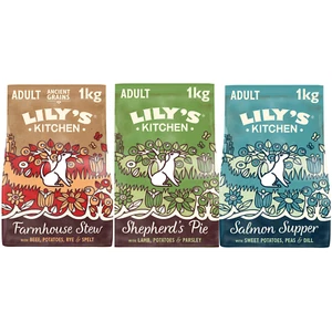 Lily's Kitchen:Premium Adult Dog Food Collection–Salmon Supper, Shepherd's Pie.. - Picture 1 of 24