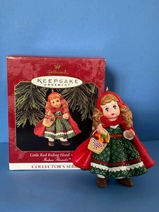 1995 Hallmark Keepsake Ornament Madame Alexander Little Red Riding Hood #2 ~ NIB - Picture 1 of 3