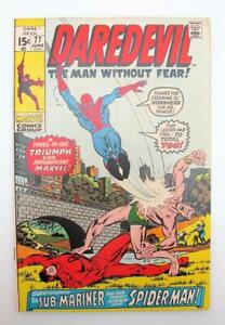 Daredevil #77 Bronze Age Marvel Comics, 1st App of Lady Tuvia & Phil Hichock