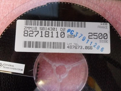 ZMM18 ZENER DIODE 18V 1/2W 0.5W SMD SOD-80 (每批 200) — 第 1/3 张图片