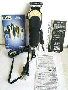 Wahl Deluxe cromo profesional clipper groomer mango cuerpo SOLO - Imagen 1 de 5