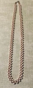 Vintage 30” Faux Pearl W/ Goldtone Accents - Picture 1 of 3