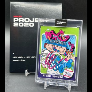 2020 Topps PROJECT 2020 Card #133 GEORGE BRETT by Ermsy E7