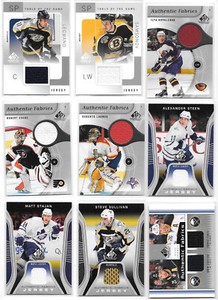 Upper Deck UD SP Game Used SPGU Hockey Autographs & Game Worn Jerseys -Var Years