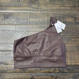 Sujetador deportivo acanalado asimétrico Lululemon Align Espresso 6 - Imagen 1 de 5