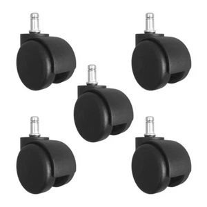 Heavy Duty Replacement Office Task Chair Caster Wheels - Set of 5 - S5490-5 - Bild 1 von 2