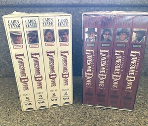 Lonesome Dove & Return to Lonesome Dove VHS Box Sets CF8371 & CF9581 Sealed NOS - Picture 1 of 12