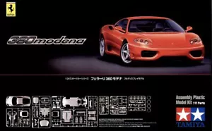 TAMIYA 1:24 CAR KIT FERRARI 360 MODENA NEW RENEWED VERSION ART 24298 - Picture 1 of 1