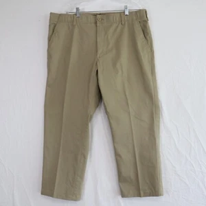 Lee Pants Mens 40x30 Performance Extreme Comfort Straight Fit Chino Tan Khaki - Picture 1 of 8