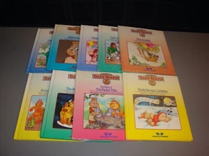 The World of Teddy Ruxpin 9 Hardcover Book Lot WOW Worlds of Wonder Homeschool - Foto 1 di 5