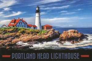 Postcard Maine Cape Elizabeth Portland Head Lighthouse Cumberland County MINT - Picture 1 of 1