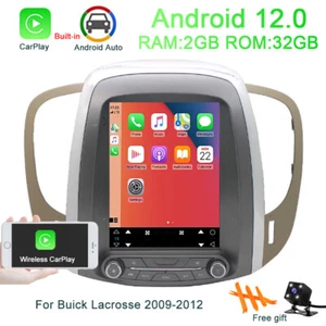 For 2009-2012 Buick Lacrosse Radio Apple CarPlay Android 13 Car Stereo Touch GPS - Picture 1 of 10