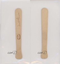 1990 Good Humor Auto Baseball Bat Ice Cream Sticks Jim Abbott