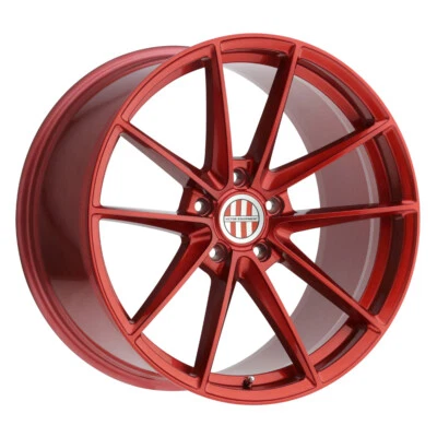 VICTOR EQUIPMENT Zuffen Rim 22X10.5 5x130 Offset 56 Red (Quantity of 1) Foto 1 de 2