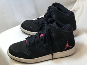 Las mejores ofertas en Parte superior de cuero Jordan Zapatos Negros para  Niñas | eBay