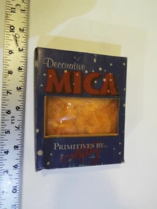 MICA DÉCORATIF VINTAGE-PRIMITIVES PAR KATHY-HALLOWEEN-ORANGE-ÉTINCELLE-DÉCOR DE VACANCES** - Photo 1/7