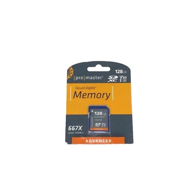 Promaster 128GB SDXC High Speed Advanced 667X Memory Card #4976 - Image 1 of 4