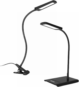 Desk Lamp, Dimmable Eye-Caring Task Lamp, 3 Color Modes 7 Brightness Levels Tabl