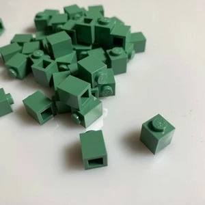 50 per lot NEW LEGO 1x1 Sand Green Bricks (3005/4155050) mosaic - Picture 1 of 3