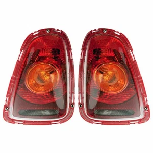 For Mini Cooper Tail Light 2007-2010 Pair Passenger & Driver Side w/Amber Lens - Picture 1 of 4