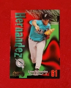 1998 Circa Thunder #61 Livan Hernandez Florida Marlins MLB Card NM-MT+ - Picture 1 of 2