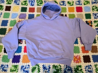 Sudadera con capucha Kanye West Yeezy 2020 Vision púrpura doble capa - talla XL Foto 1 de 2