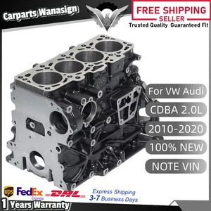 CDBA Cylinder Block For VW Amarok Passat Tiguan Audi A5 A6 2.0L 10-20 03L103011 - Picture 1 of 21
