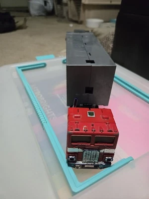 Vintage Transformers G1 Optimus Prime Hasbro Takara with Trailer 1980’s JAPAN - Image 1 of 4