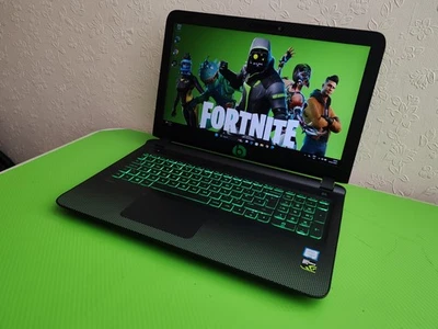 Hp Gaming Laptop i7 CPU 16GB RAM 1TB Storage Plus 128GB M.2 SSD - Image 1 of 4