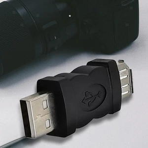 Firewire IEEE 1394 6 broches femelle F vers USB-M mâle - Photo 1/7