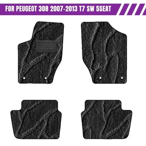 Car Mats For Peugeot 308 2007-2013 T7 SW 5Seat Waterproof With Install Tool 4pc - Picture 1 of 2
