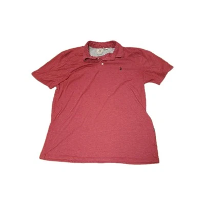Volcom - Polo Shirt - Mens XL - Red - Image 1 of 3