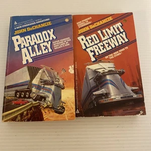 John Dechancie Paradox Alley/Red Limit Freeway Vintage Sci-fi Paperbacks 1980s - Bild 1 von 9