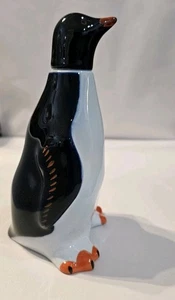 Unique Vintage Porcelain Lomonosov Penguin  Decanter USSR - Picture 1 of 8