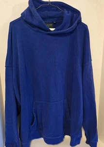 Sudadera con Capucha Para Hombre No Boundaries Talla Grande Azul Púrpura Bolsillo Frontal Grande - Imagen 1 de 4