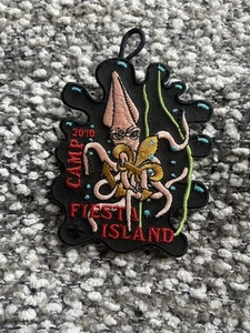 Boys Scout Fiesta Island San Diego Squid 2010 Camp Patch - Picture 1 of 2
