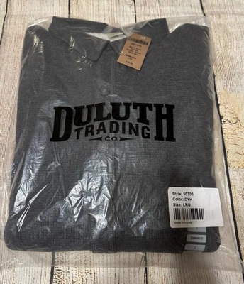 New Mens Burly Thermal Sherpa Lined Shirt Jacket Dark Gray NWT Sz L TubB4 - Image 1 of 4