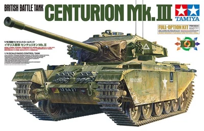 TAMIYA-CARSON MODELLBAU GMBH & CO. KG Tamiya 56045 1/16 RC 1:16 RC Brit. Centurion Mk.III Full Option KIT kit di montaggio