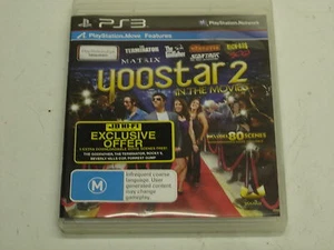 PS3 GAME YOOSTAR 2 IN THE MOVIES - Picture 1 of 1