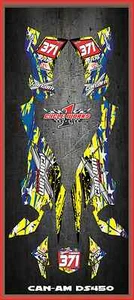 Can-Am Bombardier DS450 EFI DS 450 ATV Quad Graphic Kit (2008-2016) STAR2 - Picture 1 of 1