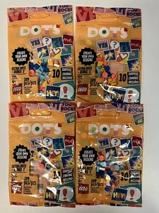 Lot of 4 Lego Dots Extra Dots Series 2 With 10 Surprise Charms 109 Pieces 41916 - Picture 1 of 1