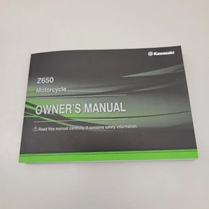 OEM KAWASAKI NINJA Z650 (20-23) ABS ENGLISH Owner's Manual 99803-0344 ENGLISH - Bild 1 von 3