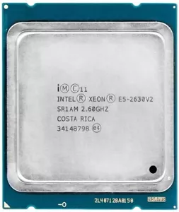Eb Processor Intel Eb Xeon E5-2630 V2 2.6GHZ LGA2011 Socket R Cache L3 15MB - Picture 1 of 2