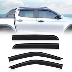 4 piezas deflector de viento externo deflector de lluvia accesorios para Isuzu D-MAX III 2020-2024 - Imagen 1 de 12